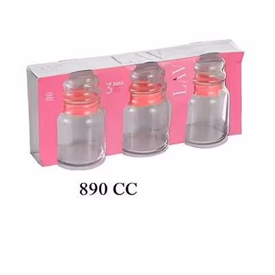 ظرف نگهدارنده لاو مدل SER 87 بسته 3 عددی