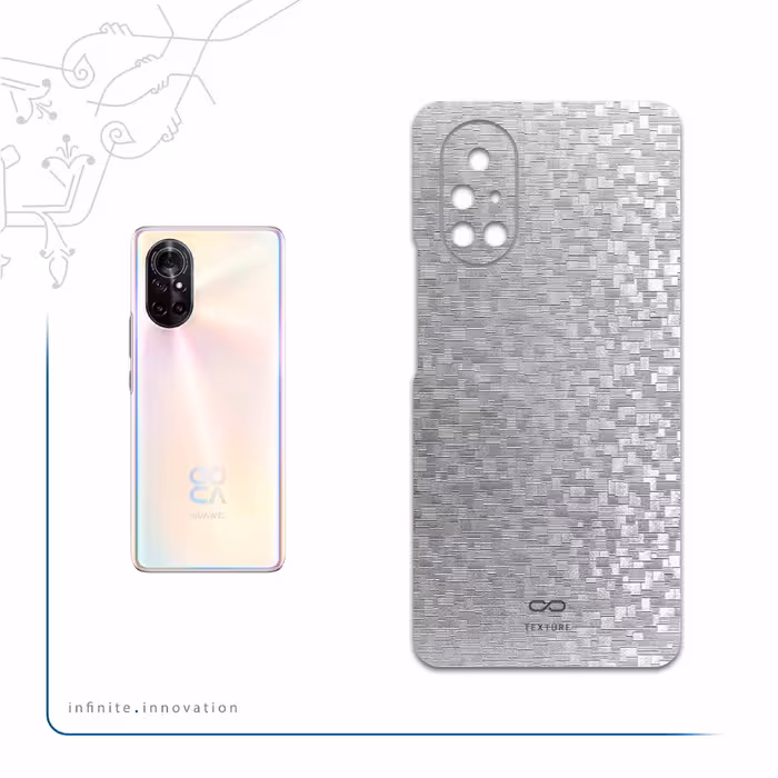 برچسب پوششی ماهوت مدل Silver-Silicon مناسب برای گوشی موبایل هوآوی Nova 8