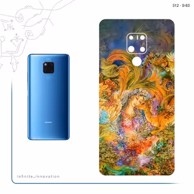 برچسب پوششی ماهوت مدل Persian miniature 3 مناسب برای گوشی موبایل هوآوی Mate 20 X