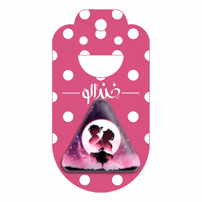 پیکسل خندالو طرح میسوری انیمه شیطان کش مدل مثلثی کد 11498