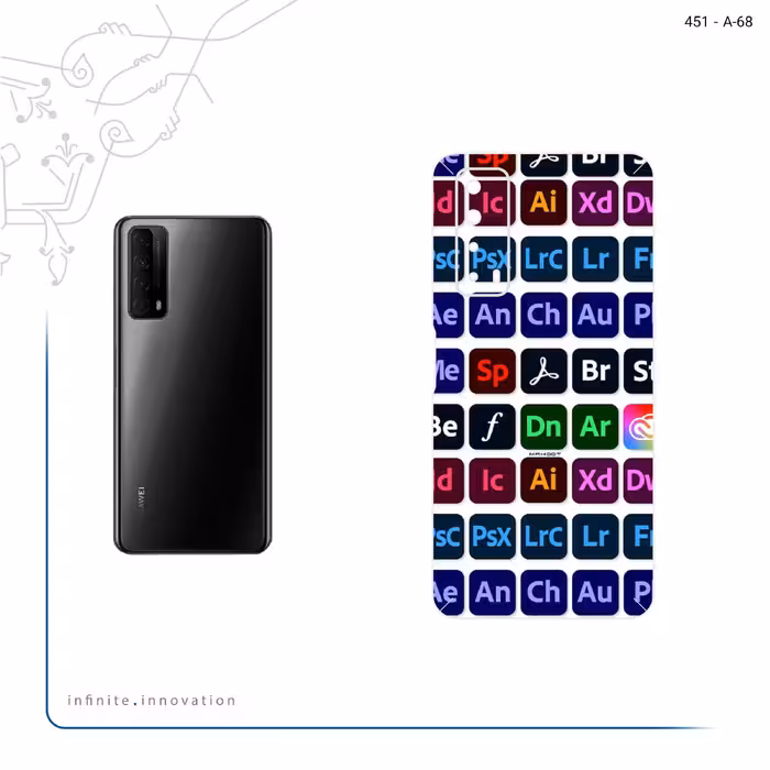 برچسب پوششی ماهوت مدل Adobe مناسب برای گوشی موبایل هوآوی Y7a