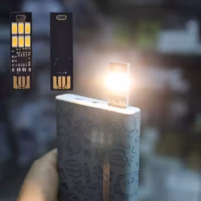 چراغ قوه هارمن مدل USB 6 LED 