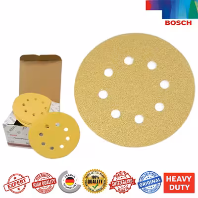 سنباده پشت کرکی بوش مدل 80-125mm کد BC2 بسته 5 عددی