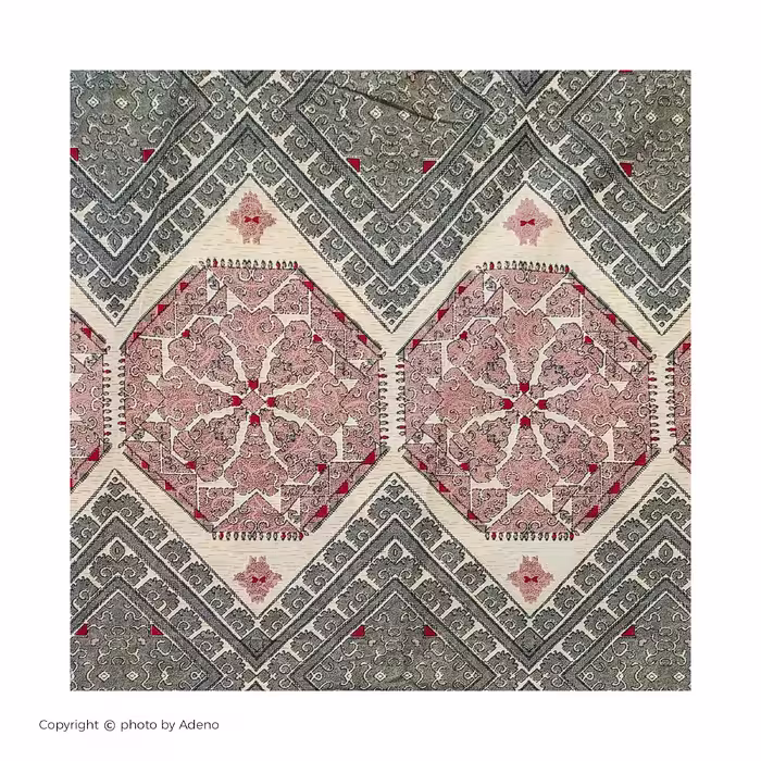 ملحفه آدنو مدل هریس کد CH66 دونفره سایز 160x200 سانتی متر