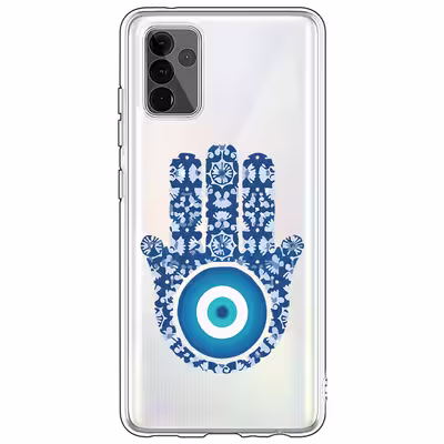 کاور طرح Evil Eye مناسب برای گوشی موبایل سامسونگ Galaxy A02S 