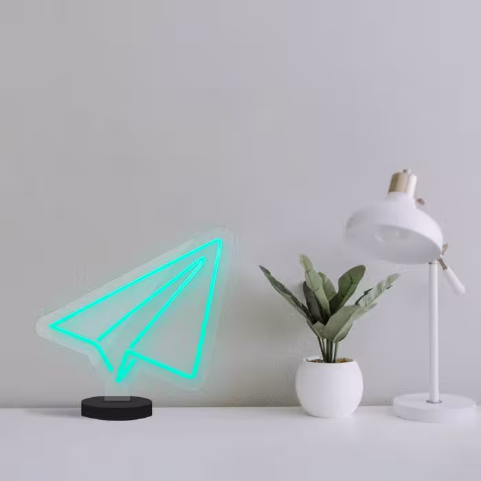 چراغ رومیزی ریموت دار مدل GL_TBL-GLASS