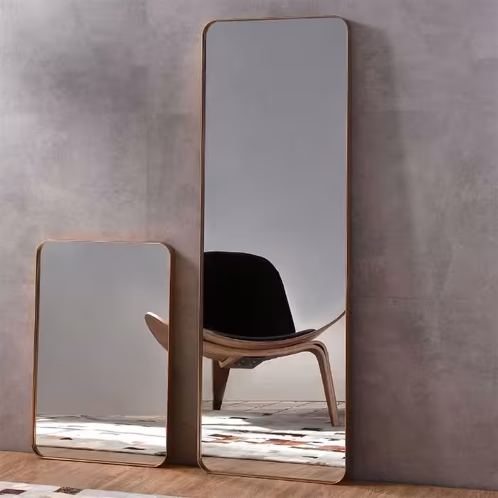 آینه مدل  قدی چوبی طرح نوستالژی w-150