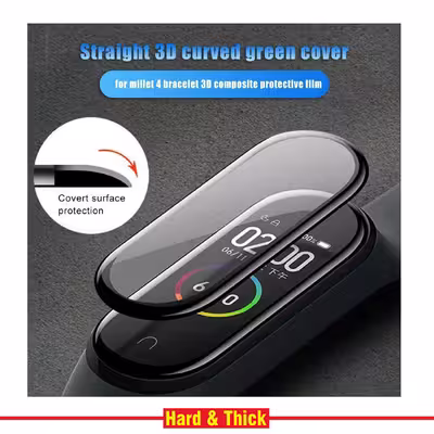 محافظ صفحه نمایش نانو هارد اند تیک مدل NHT مناسب برای ساعت هوشمند شیائومی Mi Band 4