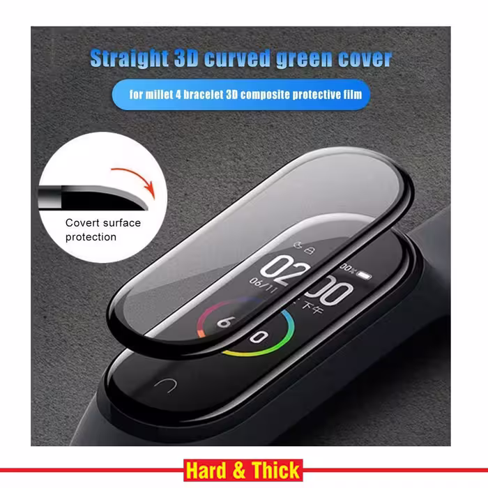 محافظ صفحه نمایش نانو هارد اند تیک مدل NHT مناسب برای ساعت هوشمند شیائومی Mi Band 4
