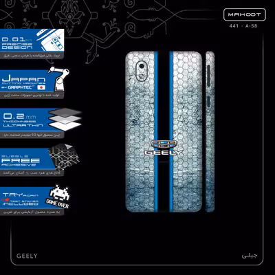 برچسب پوششی ماهوت مدل GEELY-FullSkin مناسب برای گوشی موبایل سامسونگ Galaxy A01 Core