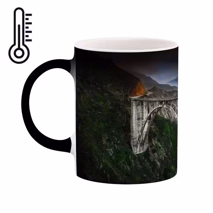 ماگ حرارتی طرح طبیعت و حیات وحش زیبا  مدل mgph14878