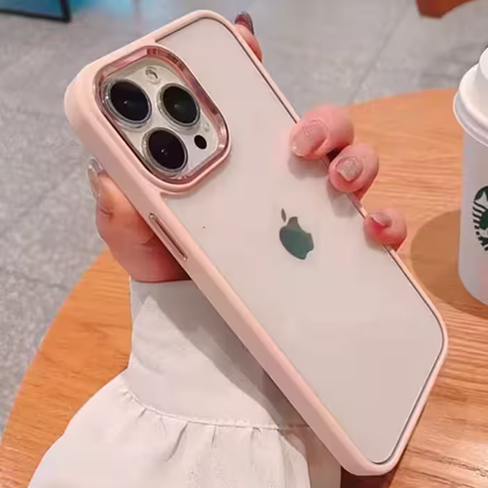 کاور کلاسیک مدل کریستال فیت مناسب برای گوشی موبایل اپل iPhone 13 Pro 
