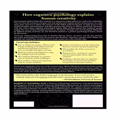 کتاب Creativity اثر Robert W. Weisberg انتشارات نبض دانش