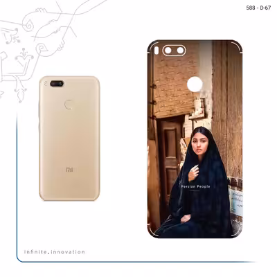 برچسب پوششی ماهوت مدل Portrait of an Iranian Woman مناسب برای گوشی موبایل شیائومی Mi A1