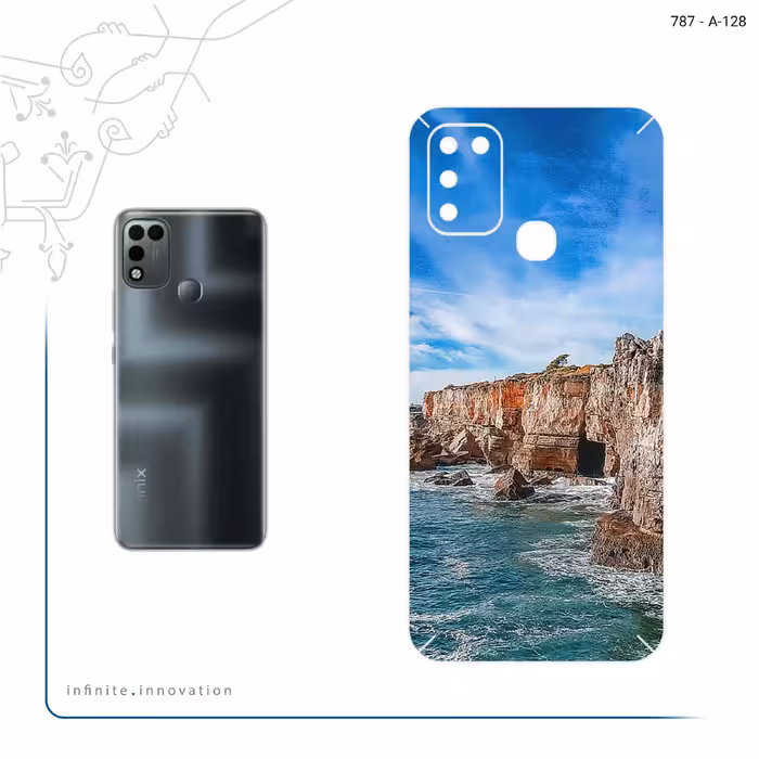 برچسب پوششی ماهوت مدل Rock Mountain مناسب برای گوشی موبایل اینفینیکس Hot 11 Play