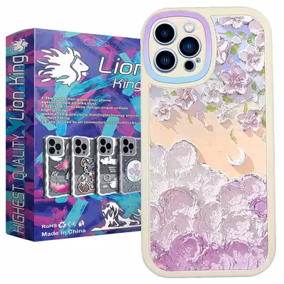 کاور لاین کینگ مدل tabiatafsh مناسب برای گوشی موبایل   اپل IPhone 13 pro