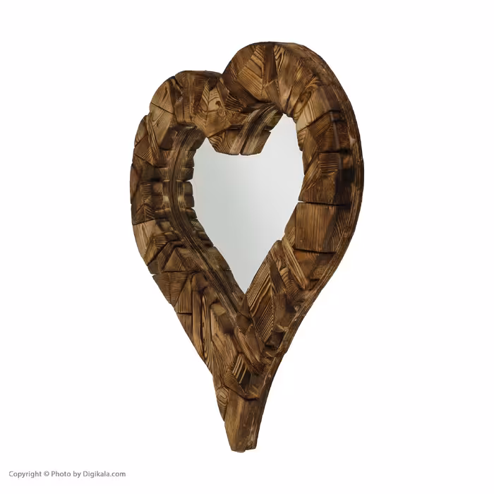 آینه طرح قلب مدل 7788