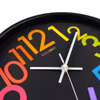 ساعت دیواری سال بردز طرح عدد رنگی 