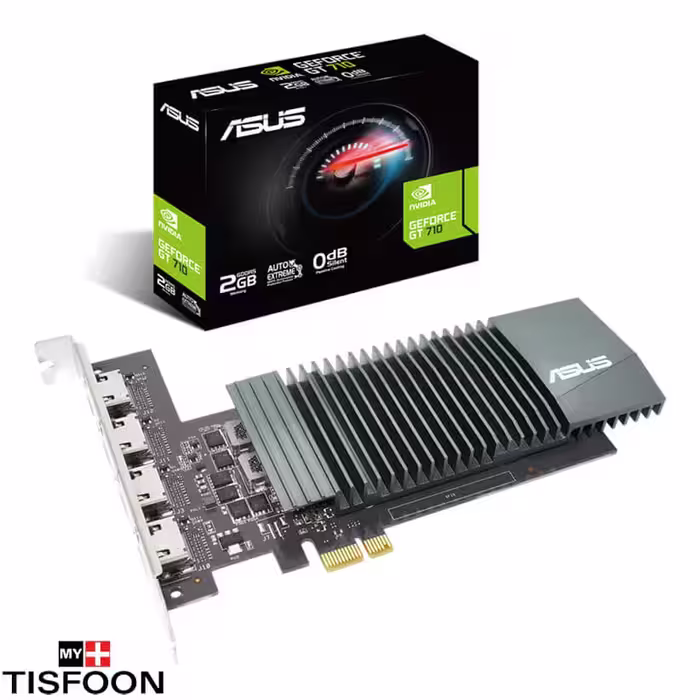 کارت گرافیک ایسوس مدل GT710 4H SL 2GB D5