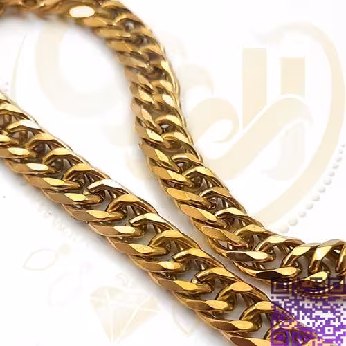 کارتیر دوبل استیل سایز2.5طلایی 11میل واحدنیم متری