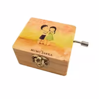 موزیک باکس کوچک آینه دار مدل mumu zakka