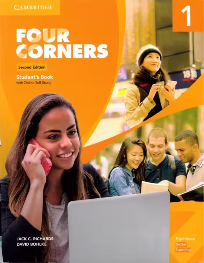 خرید کتاب انگلیسی فور کرنرز Four Corners 2nd 1 SB WB DVD