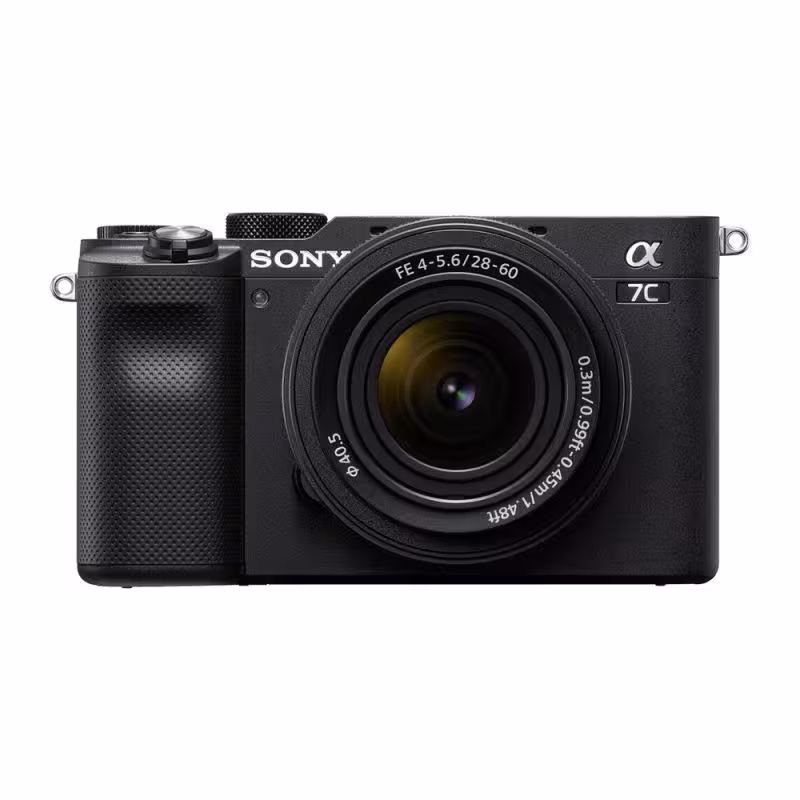 دوربین عکاسی بدون آینه سونی Sony a7C Mirrorless Camera with 28-60mm Lens مشکی