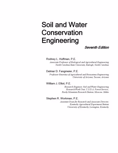 خرید و دانلود نسخه کامل کتاب Soil and Water Conservation Engineering