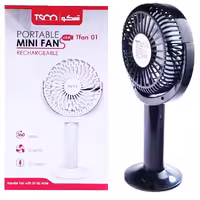 پنکه رومیزی قابل شارژ تسکو مدل T FAN 01 مشکی