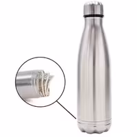 قمقمه آب گرم و سرد ضدباکتری دارای محفظه پنهان لوازم شخصی 320 میلی‌لیتری