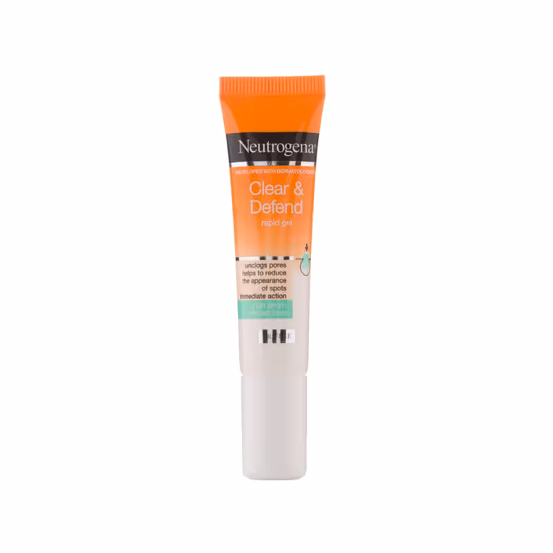 ژل ضد جوش فوری نوتروژینا مدل Clear and Defend Rapid gel حجم 15 میل