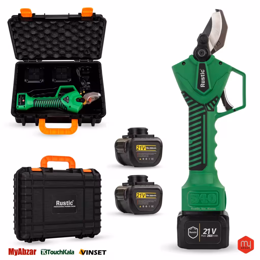 قیچی شارژی روستیک مدل S40 پلاس 2600 میلی آمپر