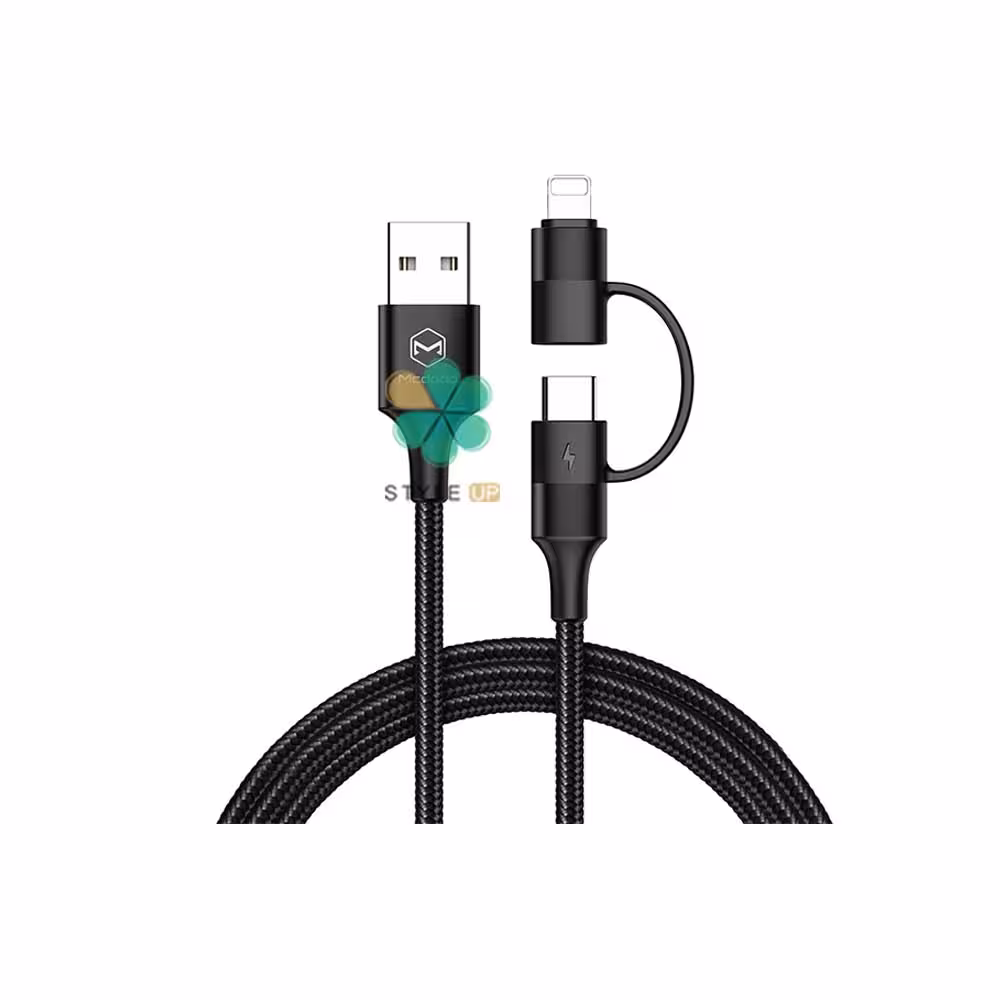 کابل شارژ دوکاره Lightning و Type-C مک دودو مدل Mcdodo CA-680