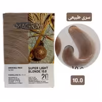 کیت رنگ مو بدون آمونیاک ماگرای بلوند فوق العاده روشن MAGRAY 100