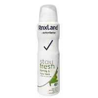 اسپری زنانه رنکسلند Rnxland رایحه Stay Fresh مدل Bambu and Aloe Vera حجم 150 میل