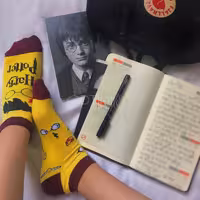 جوراب هری پاتر تا به تا مچی نخ پنبه فری سایز