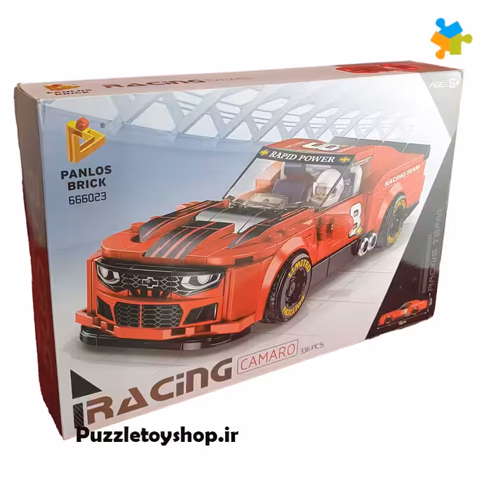 لگو ماشین مسابقه ای قرمز برند PANLOS کد 666023و336 تکه