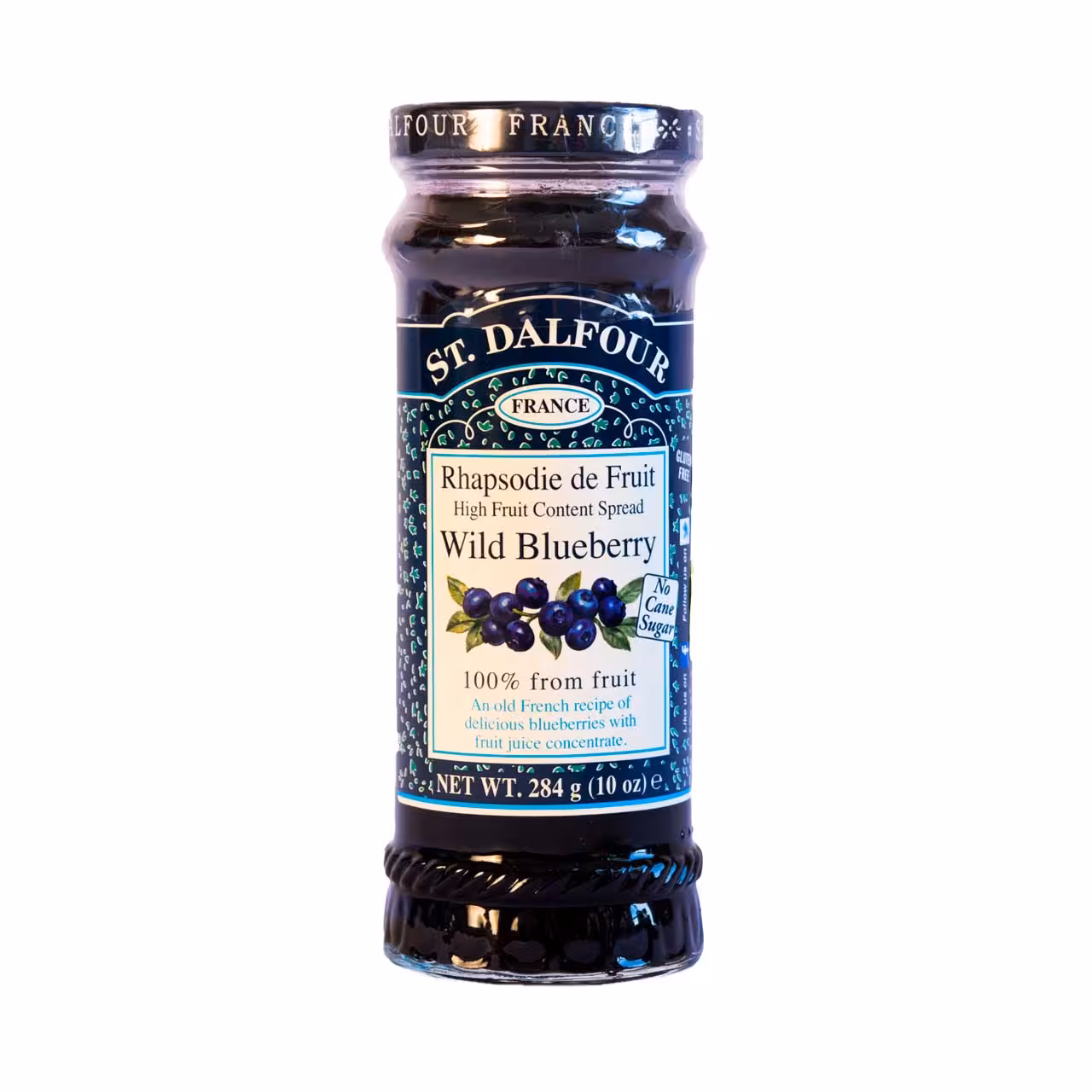 مارمالاد ( مربا ) رژیمی بلوبری 280 گرم دالفور - st.dalfour