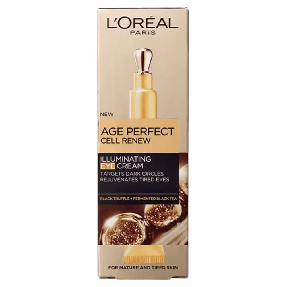 کرم لورال دور چشم ضد چروک سلولی ایج پرفکت LOreal Age Perfect Cell Renew Eye Cream
