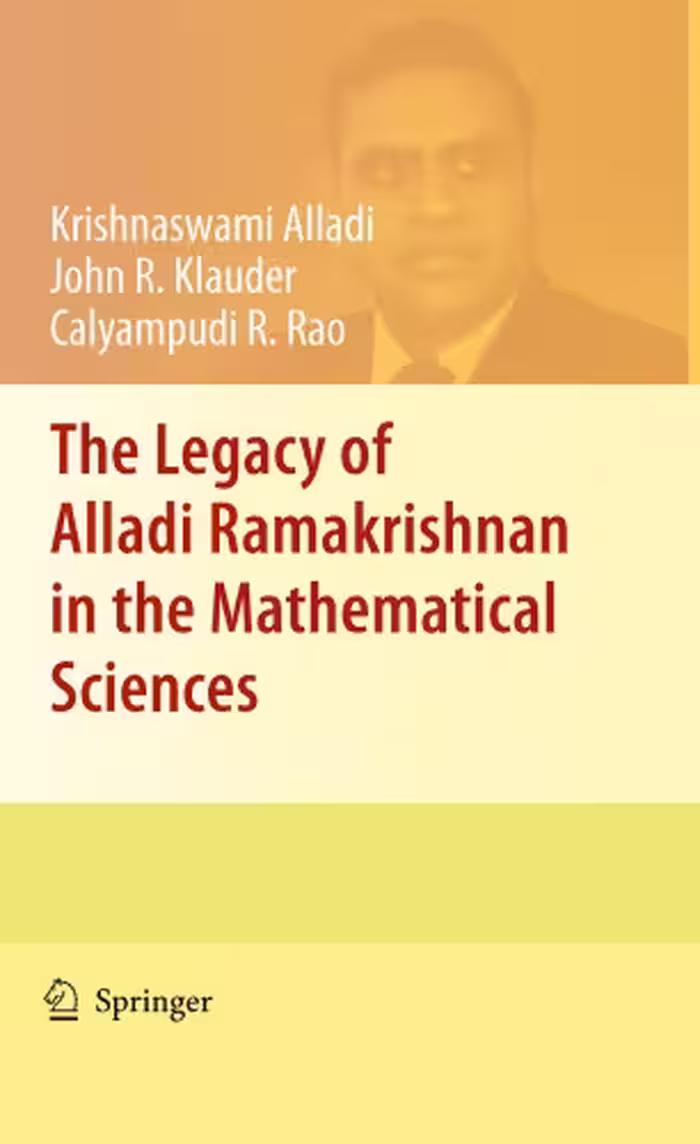 خرید و دانلود نسخه کامل کتاب The Legacy of Alladi Ramakrishnan in the Mathematical Sciences
