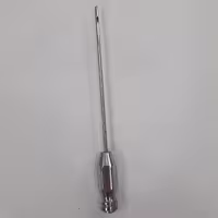 کانولای تزریق چربی استیل 9سانت تک سوراخ