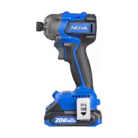 بکس شارژی نووا  20 ولت براشلس ضربه ای با کیف BMC کد 5532