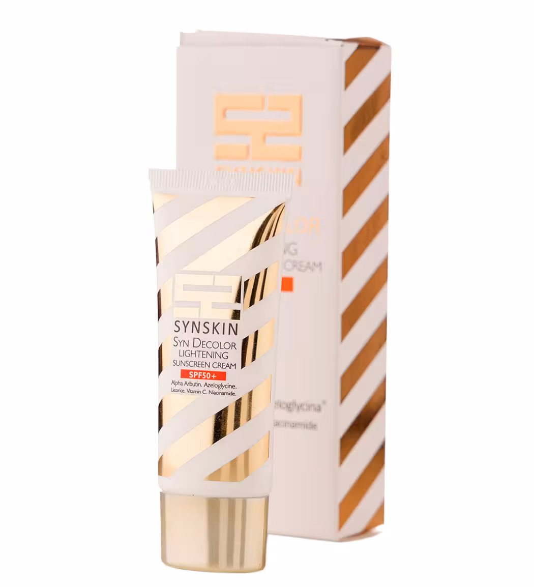 ژل کرم ضد آفتاب روشن کننده پوست ساین دیکالر دارای spf50  ساین اسکین