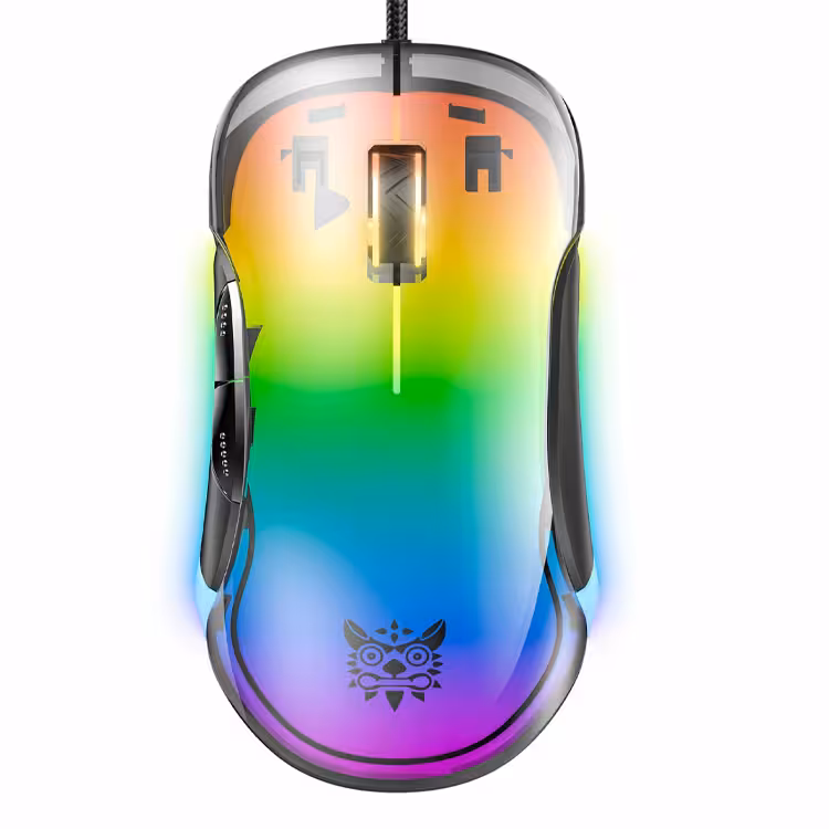 Onikuma CW925 Wired Gaming Mouse – Black