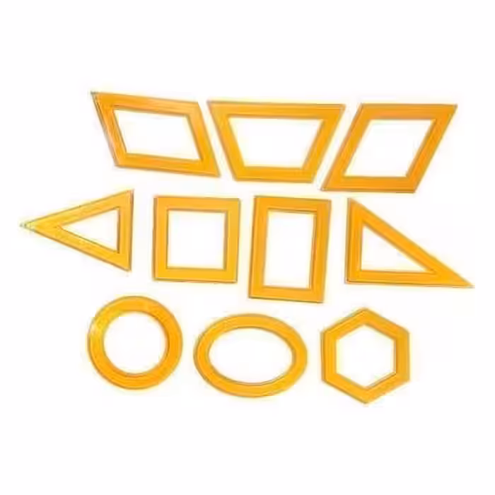 شابلون هندسی کوچک 12 عددی