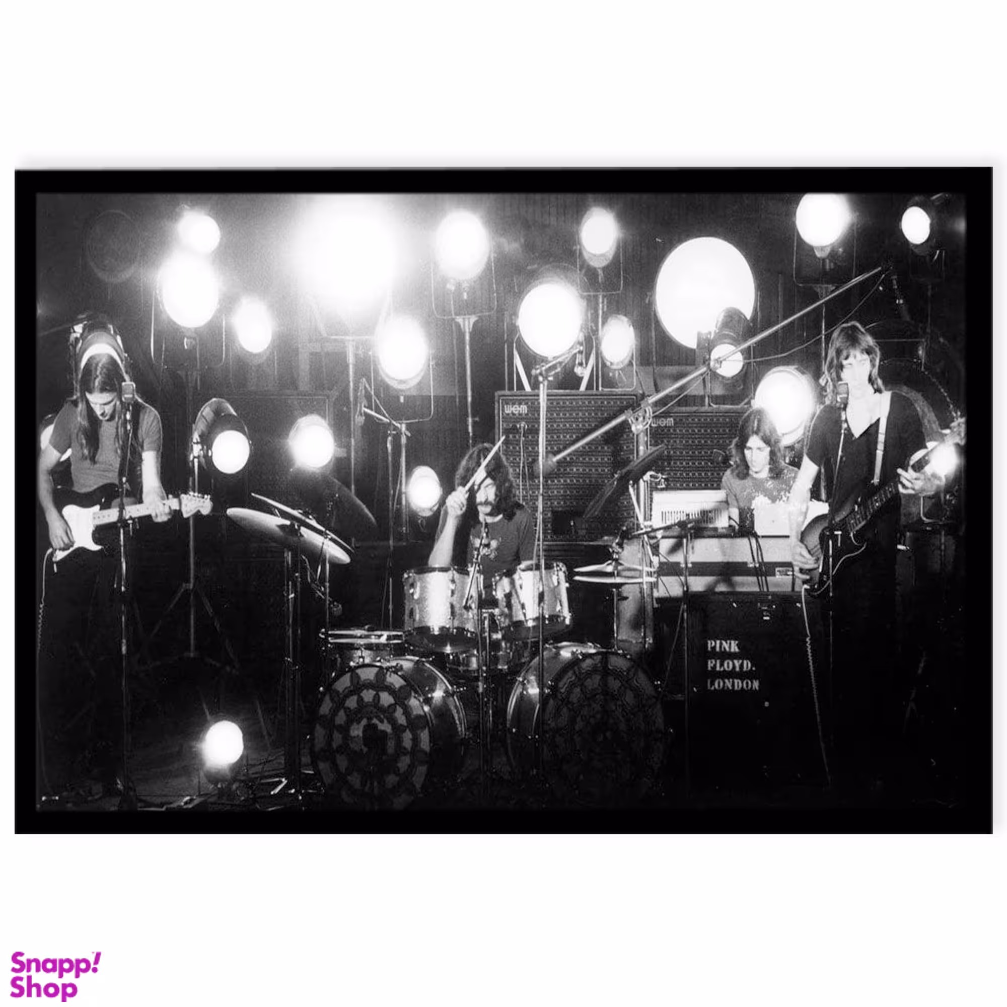 تابلو نوری بکلیت طرح گروه پینک فلوید Pink Floyd مدل B-s246