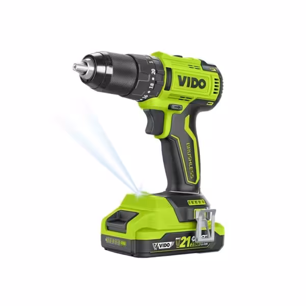 دریل پیچ گوشتی شارژی WD040210210 ویدو (21 ولت)