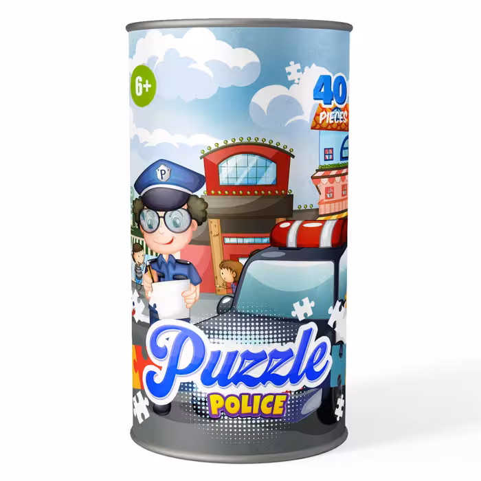 پازل 40 تکه کارتون پلیس