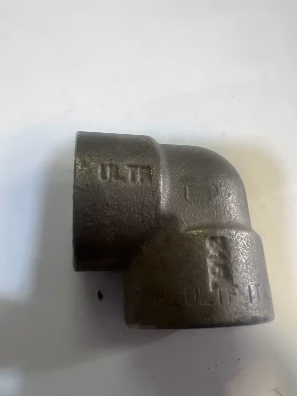 زانو فشارقوی استلنس استیل 90 درجه 1/2 اینچ ساکت ولد کلاس 3000   SA182F316L