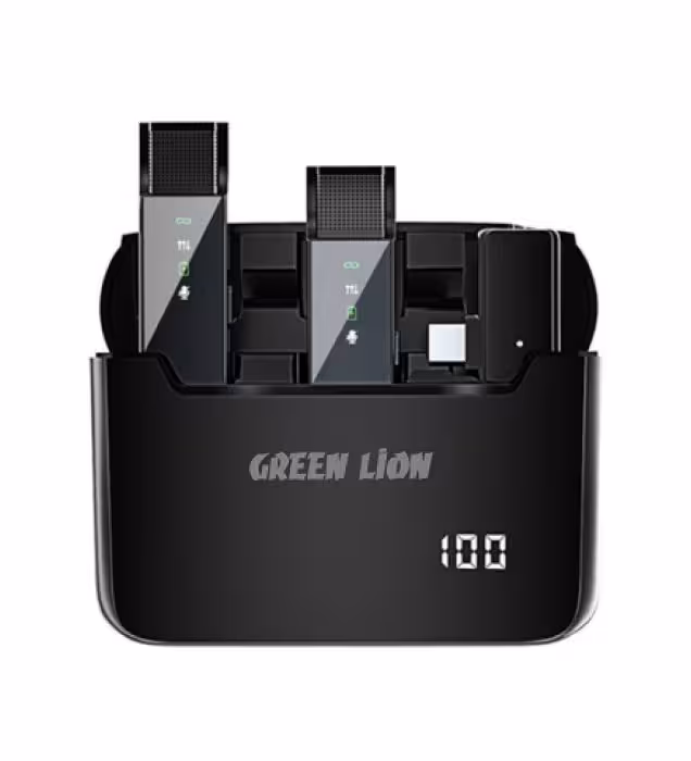 میکروفون یقه ای گرین لاین مدل GN2IN1DDMTCBK